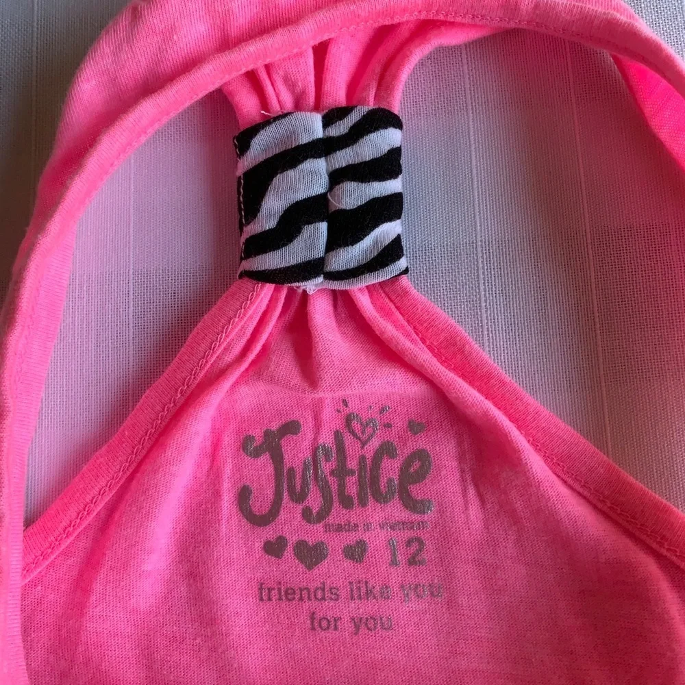 Justice T-shirt & Tank‎ Top Size 12